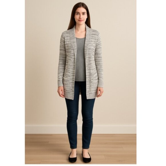 GAP Open-Front Marled Knit Cardigan (Women’s) - Picture 1 of 7